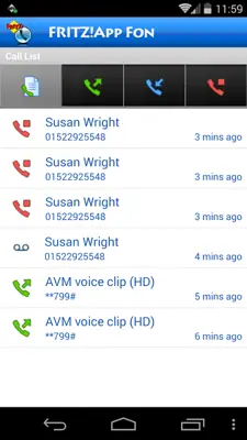 FRITZ!App Fon android App screenshot 0