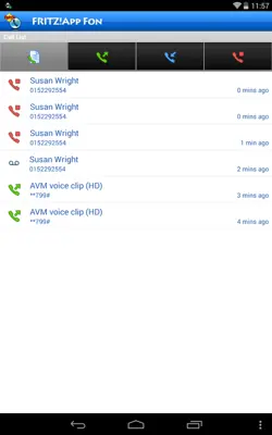 FRITZ!App Fon android App screenshot 3